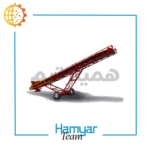 نوارنقاله فله ۵ متری با تسمه Chevron، موتور موتوژن، گیربکس حلزونی سهند، مناسب نوارنقاله معدن، نوارنقاله شن و ماسه، نوارنقاله مصالح؛ عرض سفارشی؛ نمای تمام‌قد.