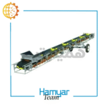 نوارنقاله شیبدار بارگیری فله ۷ متری با Chevron Belt و فریم تقویت‌شده مناسب شن، ماسه و کود.