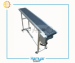 4-meter stainless steel conveyor belt with 25 cm width for industrial product transfer | HamyarTeam Machinery