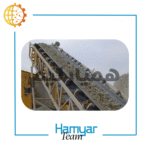 وارنقاله سیمان و مصالح ۶ متر، عرض ۷۰ سانت، تسمه اجدار، شاسی فولادی، موتور موتوژن، گیربکس حلزونی، زاویه دید بالا، مناسب معادن و کارگاه‌ها