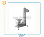 3-meter stainless steel Z elevator conveyor for vertical product transfer by HamyarTeam Machinery