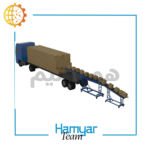 وارنقاله ۱۰ متری بسته با تسمه Grip مقاوم، زاویه ۴۵ درجه، شاسی فلزی با رنگ صنعتی، مناسب کارگاه و کارخانه‌های کوچک