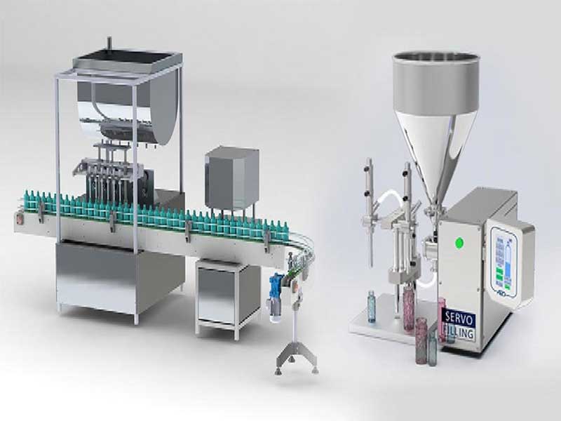 انواع مکانیزم پرکردن در پرکن مایعات رقیق