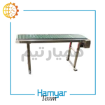 تصویر نوارنقاله جت پرینتر ۱.۵ متری استیل ماشین‌سازی همیار با تسمه PVC، موتورگیربکس صنعتی، سرعت ثابت، عرض قابل‌سفارشی‌سازی، مناسب خطوط چاپ تاریخ، رومیزی یا ایستاده، سازگار با چاپگرهای معتبر بازار، نوارنقاله مخصوص جت پرینتر، نمایش واقعی ظاهر دستگاه.