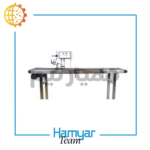 نوارنقاله مخصوص جت پرینتر استنلس استیل، طول ۰.۵ تا ۱۵ متر، عرض ۵ تا ۱۰۰ سانت، تسمه مدولار مقاوم، موتورگیربکس صنعتی با سرعت ثابت و متغیر، مناسب چاپ تاریخ و خطوط تولید، ساخت ماشین‌سازی همیار – همیارتیم، قابل استفاده رومیزی یا ایستاده، سازگار با چاپگرهای معتبر بازار و قابل مشاهده در بازارهای آنلاین صنعتی.