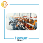 تصویر نوارنقاله جت پرینتر سرعت متغیر اینورتردار ماشین‌سازی همیار با بدنه استیل صنعتی، طراحی خطی و دقیق برای نوارنقاله خط چاپ تاریخ، مجهز به موتورگیربکس صنعتی و تسمه PVC صاف، مناسب استفاده به‌عنوان نوارنقاله مخصوص جت پرینتر در خطوط تولید کوچک و صنعتی، با عرض قابل‌سفارشی‌سازی از ۸.۵ تا ۶۰ سانت و بالاتر تا ۱۲۰ سانتی‌متر، سازگار با چاپگرهای معتبر بازار داخلی و خارجی، مناسب مقایسه در بازارهای آنلاین تجهیزات صنعتی و سایت‌های معتبر صنعتی، تولید همیارتیم.