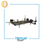 تصویر دقیق نوارنقاله جت پرینتر استیل رومیزی ۱.۵ متری با تسمه PVC، موتورگیربکس صنعتی، سرعت متغیر، عرض قابل‌سفارشی‌سازی ۸.۵ تا ۶۰ سانت، مناسب چاپ تاریخ و خط تولید، برند ماشین‌سازی همیار، سازگار با چاپگرهای معتبر بازار، مناسب B2B و مشتریان کوچک، قابل مشاهده در بازارهای آنلاین تجهیزات صنعتی.