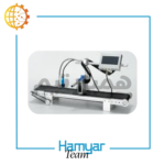 تصویر نوارنقاله جت پرینتر رومیزی استیل با تسمه مدولار/ماژولار، طول قابل سفارشی، عرض ۸.۵ تا ۶۰ سانت و بیشتر، موتورگیربکس صنعتی، سرعت متغیر، مناسب چاپ تاریخ محصولات، برند ماشین‌سازی همیار و همیارتیم، سازگار با چاپگرهای معتبر بازار، نوارنقاله رومیزی یا ایستاده، تصویر واقعی محصول، صنعتی و دقیق.